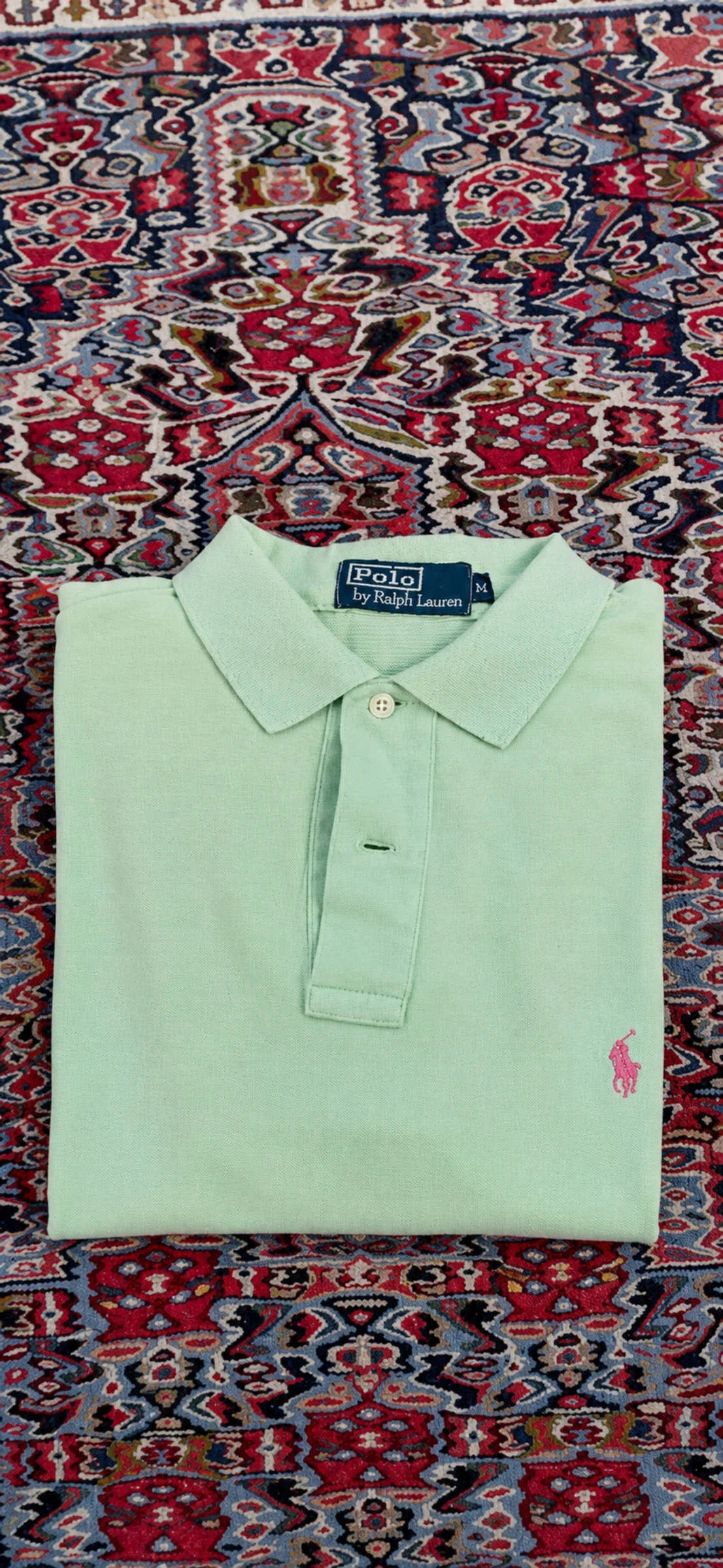 Polo Ralph Lauren Vert Menthe Homme Taille M – 100% Authentique – bon état – photo 3